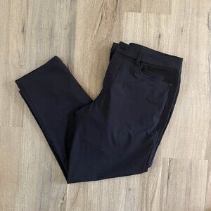 Lululemon ABC Classic-Fit 5 Pocket Pant 34x30L Warpstreme - Black